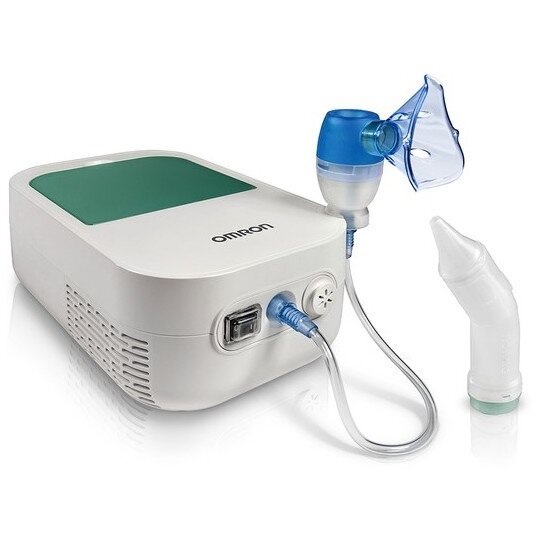 Inhalator 4µm 0,2ml/min Alimentare Retea 63dB Alb/Verde