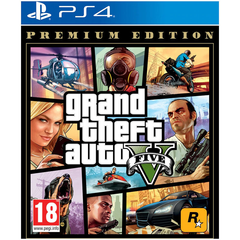 Joc consola GTA 5 PREMIUM EDITION Pentru PlayStation 4
