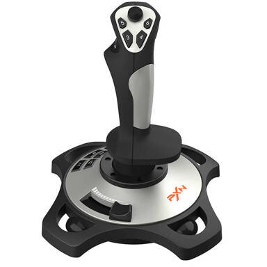 Joystick -2113 PRO Flight Control Pentru PC Arcade Stick Cu Fir 1.8m USB 12x Butoane Programabile Negru