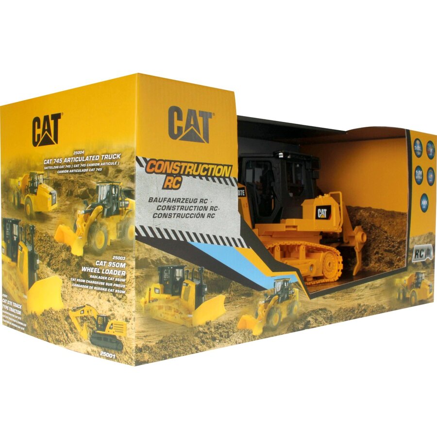Jucarie 1:24 RC CAT D7E Bulldozer
