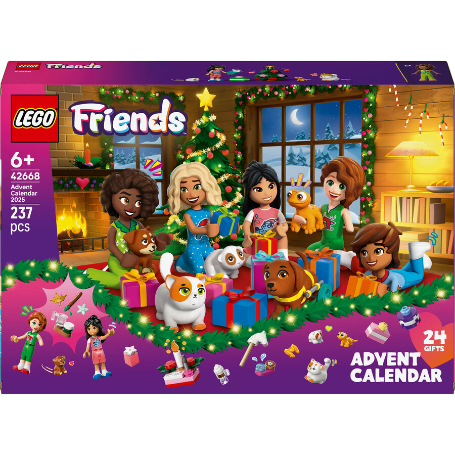 Jucarie 42668 Friends Advent Calendar 2025, construction toy