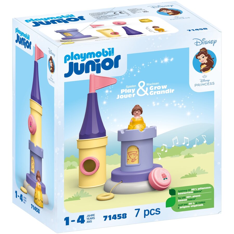 Jucarie 71458 Junior & Disney: Belle's Play Tower with Melody, Construction Toy