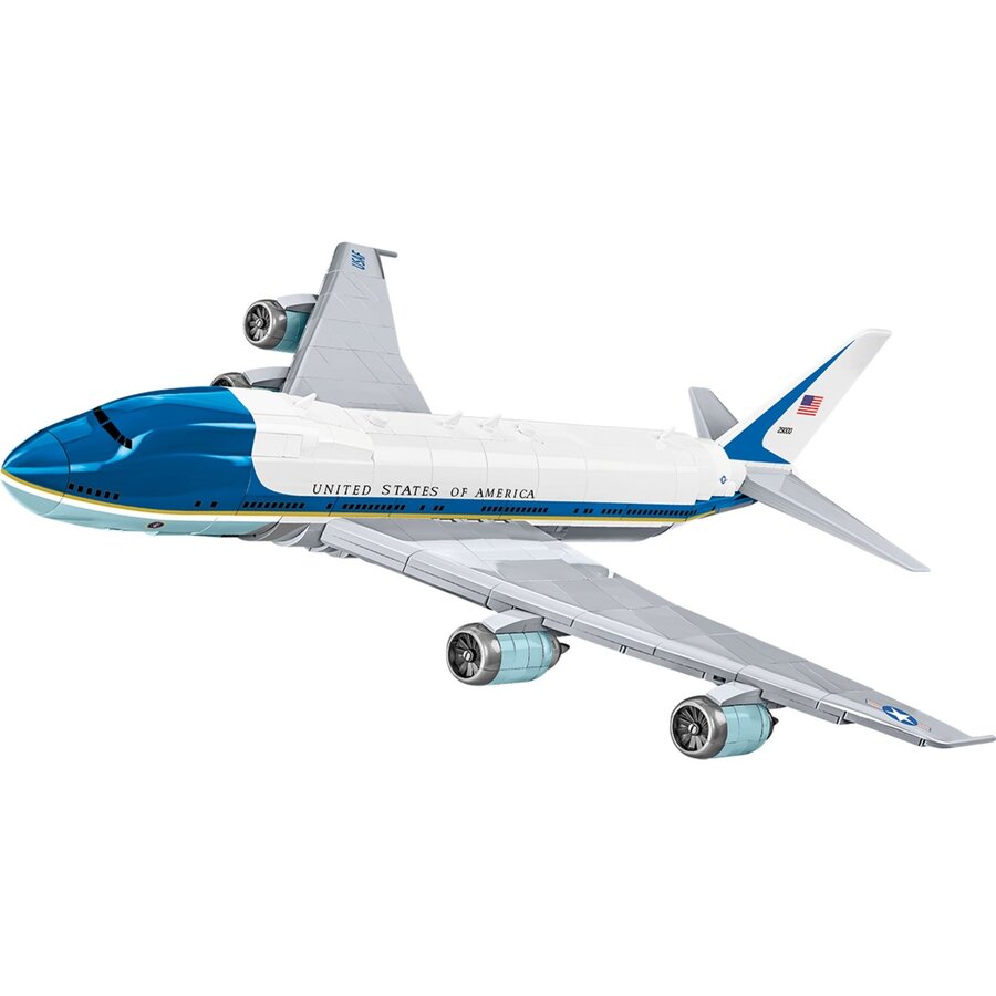 Jucarie Boeing 747 Air Force One, construction toy