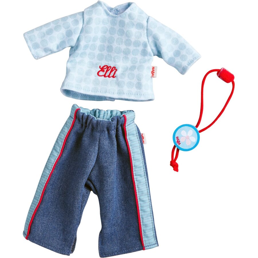 Jucarie clothes set jeans, doll accessories (30 cm)