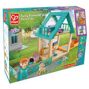 Jucarie Din Lemn Set Prietenii Veterinari Multicolor