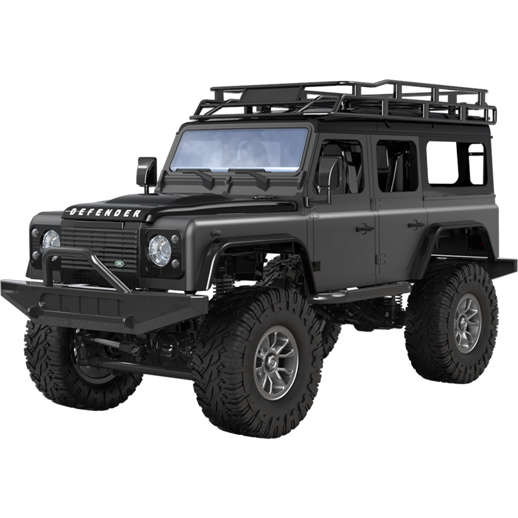 Jucarie E339-003, Model Land Rover Defender, Scara 1:14, Telecomanda, Gri