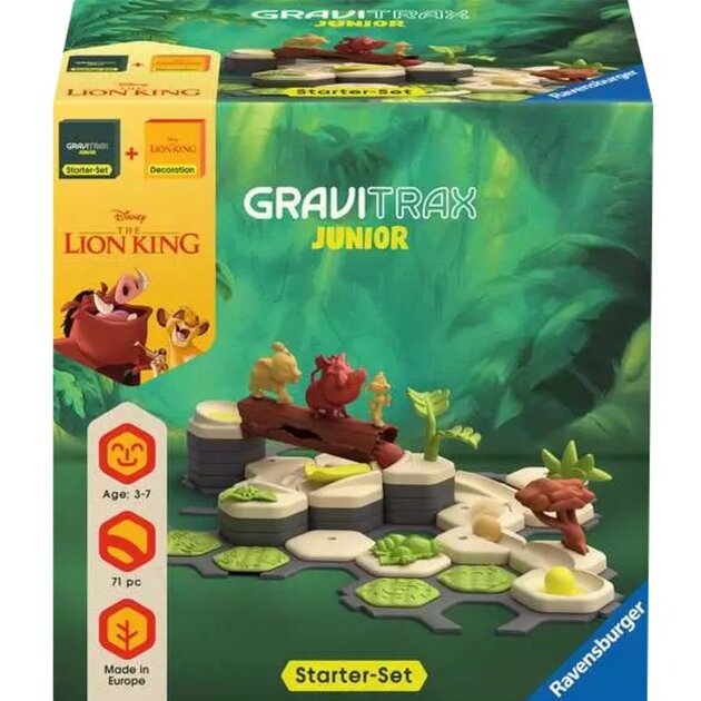 Jucarie GraviTrax Junior starter set Lion King