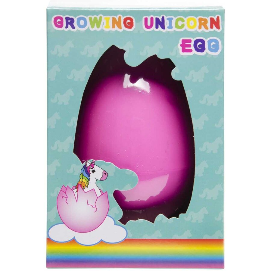 Jucarie Ou Unicorn XL care eclozeaza si creste in apa