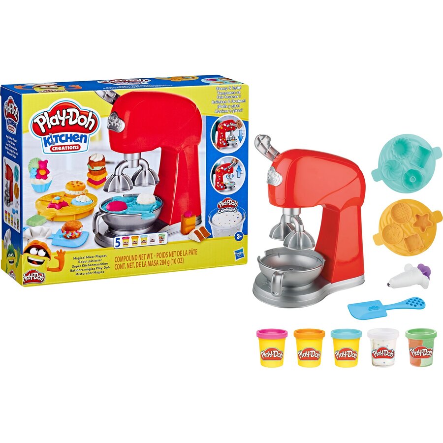 Jucarie Play-Doh Super Food Processor, Kneading