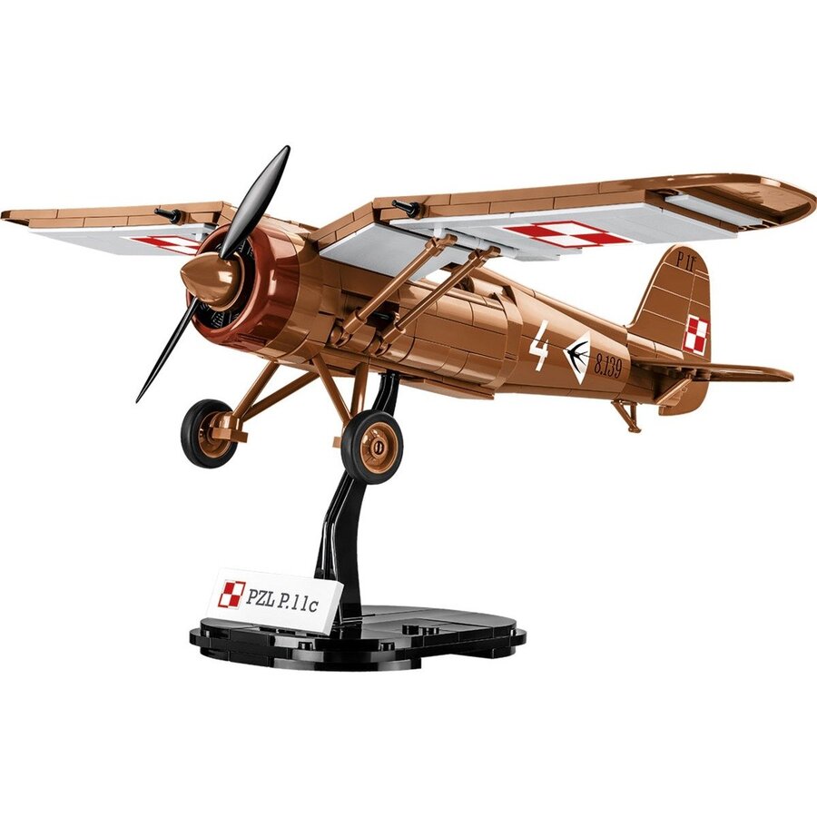 Jucarie PZL P.11c, construction toy