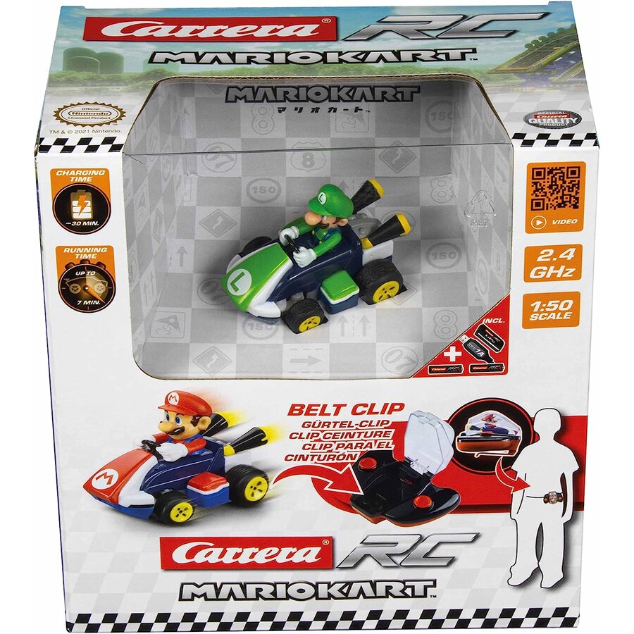 Jucarie RC 2,4GHz MK  Mini RC, Luigi  370430003P