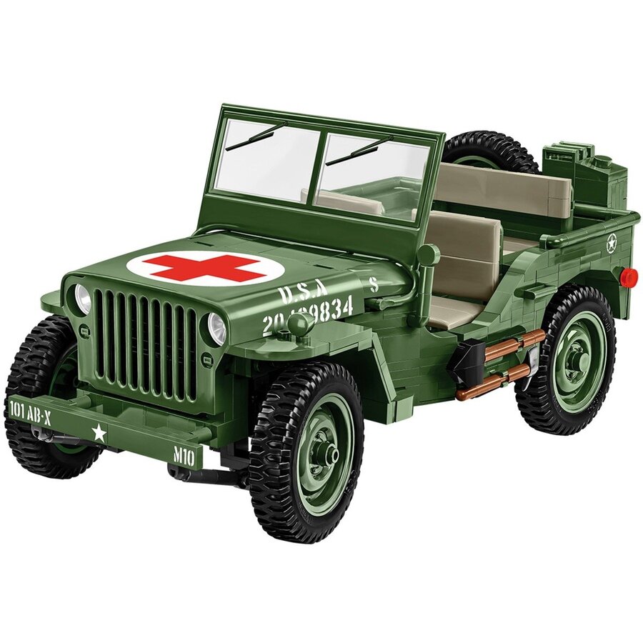 Jucarie Willys MB Medical, construction toy