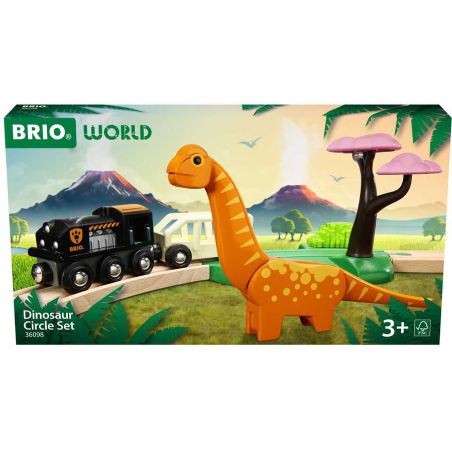 Jucarie World Dinosaur Track Set