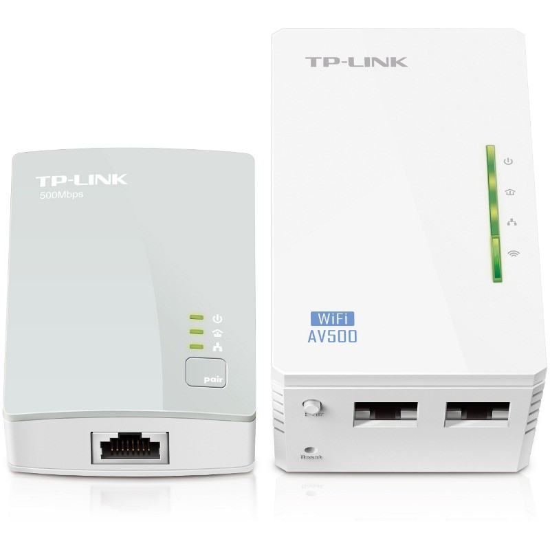 Kit Adaptor + Amplificator TL-WPA4220KIT 10/100Mbps Alb