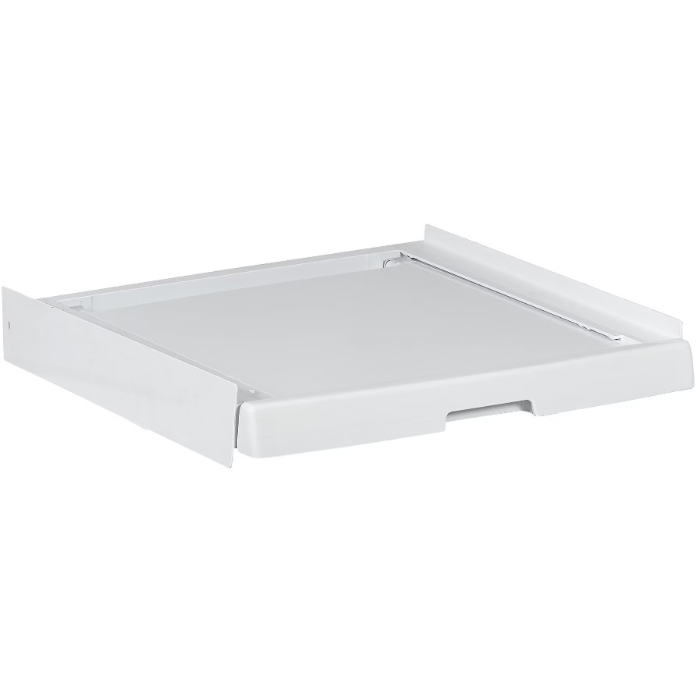 Kit HASTKU10B Suprapunere Uscator Masina  Spalat Reglabil 47-62cm Raft Retractabil Alb