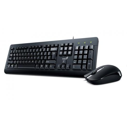 Kit Tastatura si Mouse KM-160 cu Fir Negru
