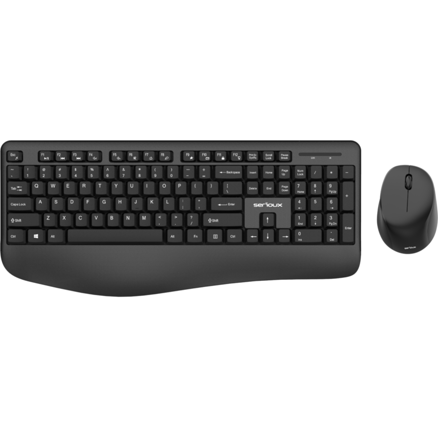 Kit tastatura si mouse NK9810WR Wireless Negru