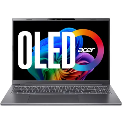Laptop Aspire 16 AI OLED 16 inch Intel Core Ultra 5 226V 16GB 1TB SSD Free Dos Steel Gray