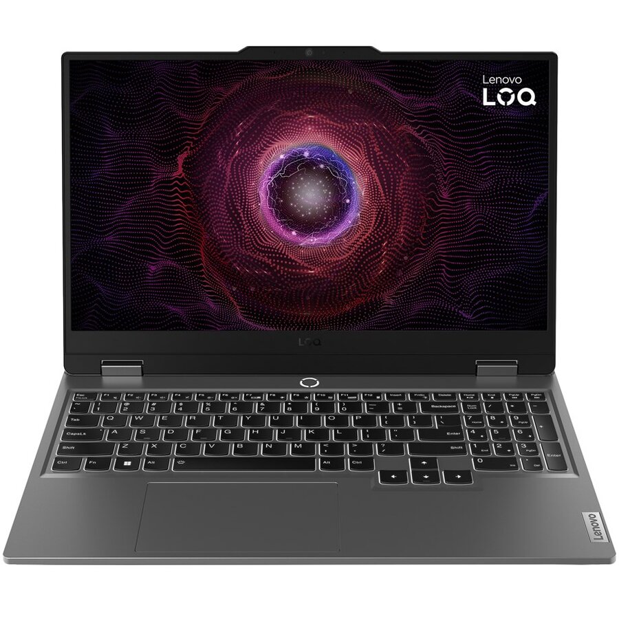 Laptop LOQ 15ARP9 AMD Ryzen 7 7435HS 15.6inch 24GB DDR5-SDRAM 512GB SSD NVIDIA GeForce RTX 4060 Wi-Fi 6 (802.11ax) Windows 11 Home Grey + Backpack