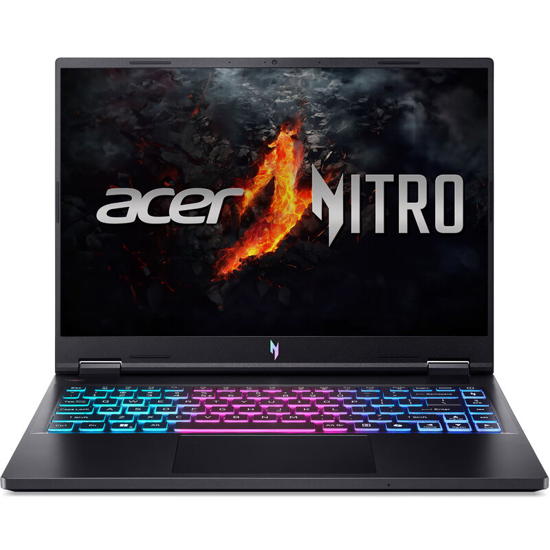 Laptop Nitro 14 AN14-41 14.5 inch WQXGA 120Hz AMD Ryzen 7 8845HS 32GB LPDDR5X 1TB SSD nVidia GeForce RTX 4060 8GB Obsidian Black