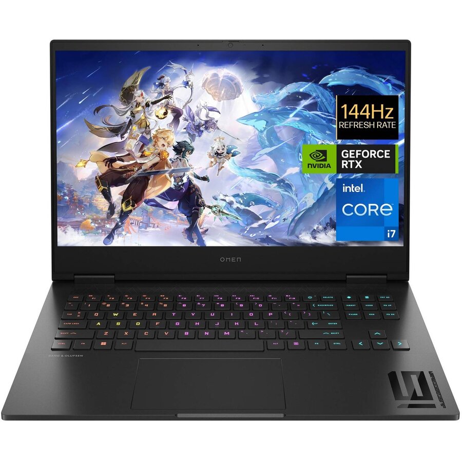 Laptop Omen 16-wd0004nw FHD 16.1 inch Intel Core i7-13620H 16GB 512GB SSD RTX 4060 Windows 11 Home Black