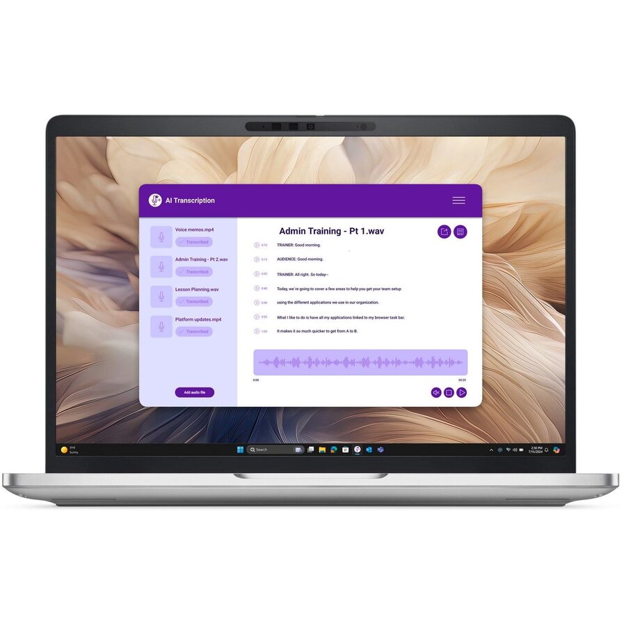 Laptop Pro 13 Plus FHD+ 13 inch Intel Core Ultra 7 266V 16GB 512GB SSD Windows 11 Pro Silver