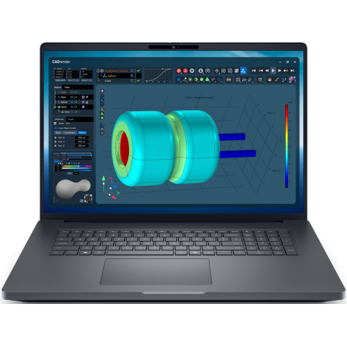 Laptop Pro Max Plus QHD+ Intel Core Ultra 7 265HX 32GB 512GB SSD RTX Pro 2000 Windows 11 Pro Magnetite