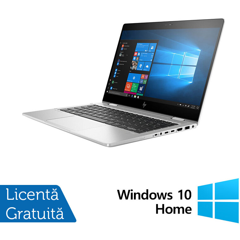 Laptop Refurbished EliteBook 830 G6 13.3 inch Intel Core i5-8265U 8GB 256GB SSD Windows 10 Home Silver