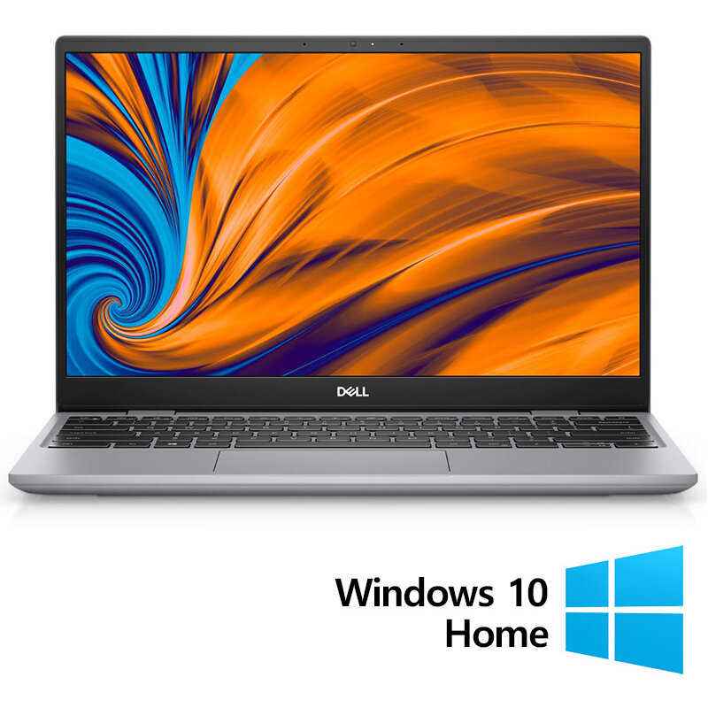 Laptop Refurbished Latitude 3320 FHD 13.3 inch Intel Core i5-1135G7 8GB 256GB SSD Windows 10 Home Silver