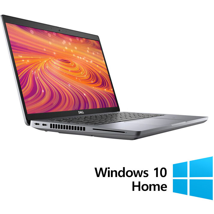 Laptop Refurbished Latitude 5421 HD 14 inch Intel Core i5-11500H 16GB 256GB SSD Windows 10 Home Grey