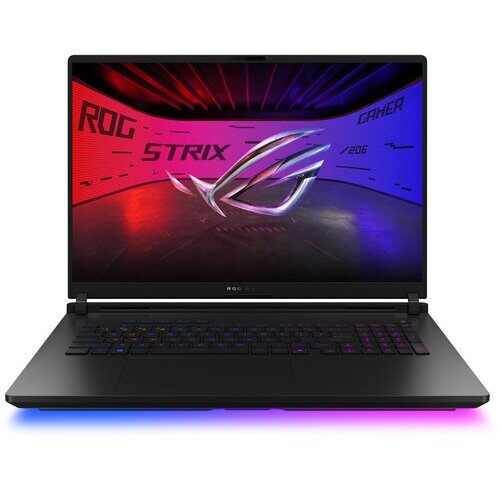 Laptop ROG Strix Scar 2.5K 18 inch Intel Core Ultra 9 275HX 64GB 2TB+2TB SSD RTX 5090 Windows 11 Pro Black
