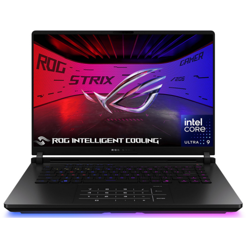 Laptop ROG Strix Scar MiniLED 16 inch Intel Core Ultra 9 275HX 64GB 4TB PCIe RTX 5080 Free Dos Off Black
