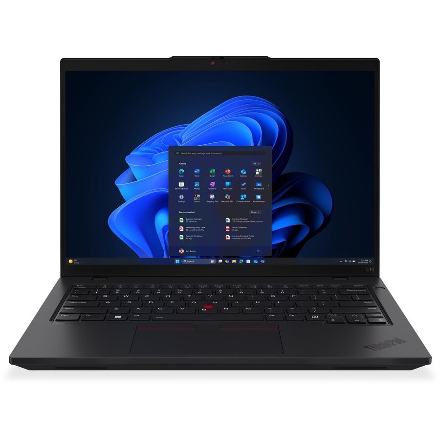 Laptop ThinkPad L14 G6 WUXGA 14 inch Intel Core Ultra 5 225U 32GB 1TB SSD Windows 11 Pro Black