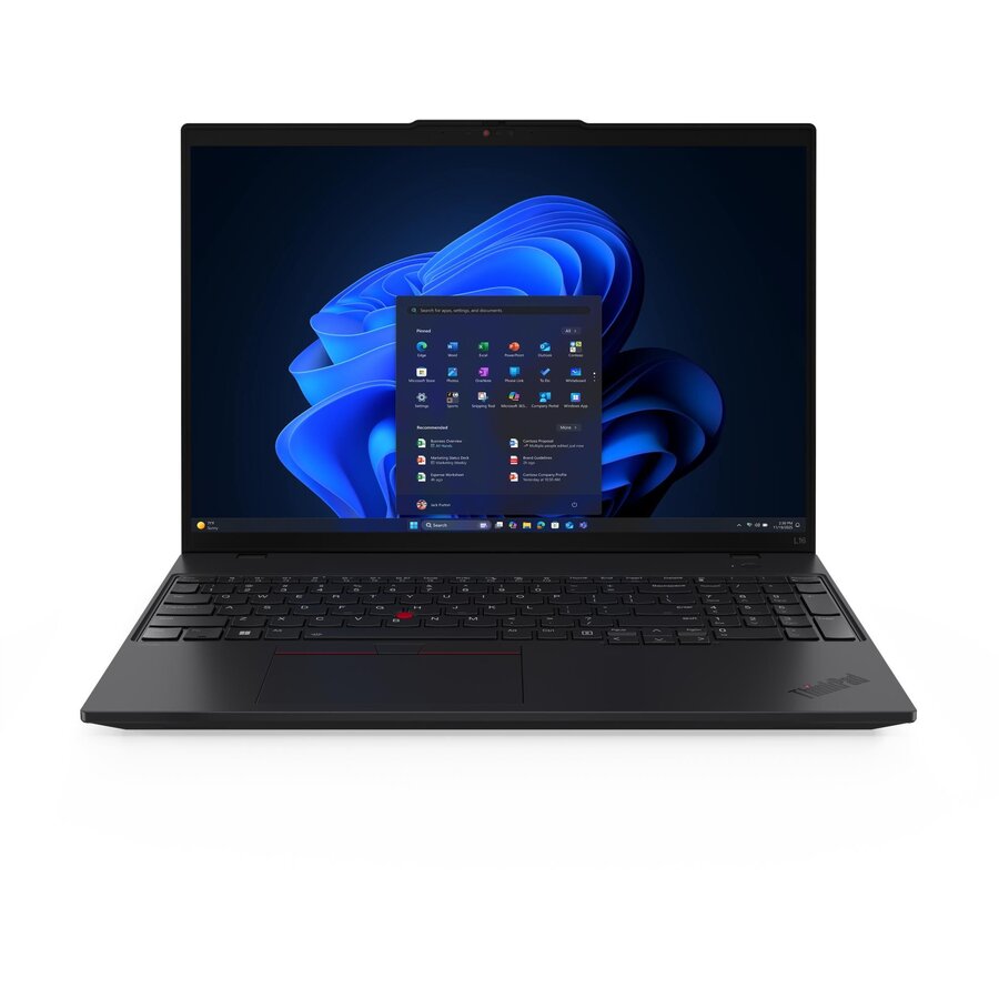 Laptop ThinkPad L16 G2 WUXGA 16 inch Intel Core Ultra 5 225U 32GB 512GB SSD Windows 11 Pro Black