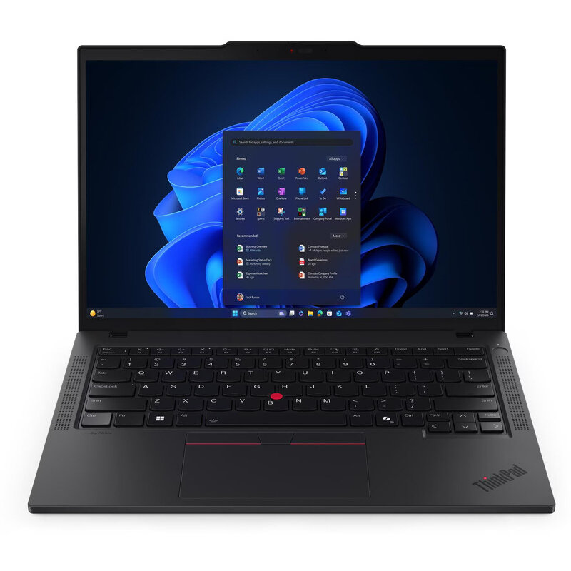 Laptop ThinkPad T14 Gen 6 2.8K OLED Touch 120Hz Intel Core Ultra 7 255U 32GB DDR5 1TB SSD 4G Windows 11 Pro Black