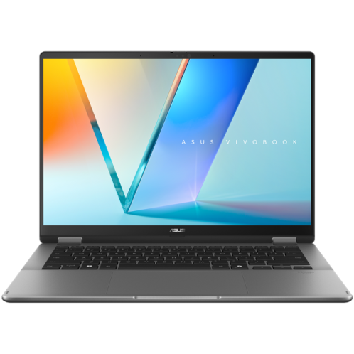 Laptop Vivobook 14 Flip WUXGA 14 inch Intel Core Ultra 7 258V 32GB 1TB PCIe Windows 11 Pro Matte Gray