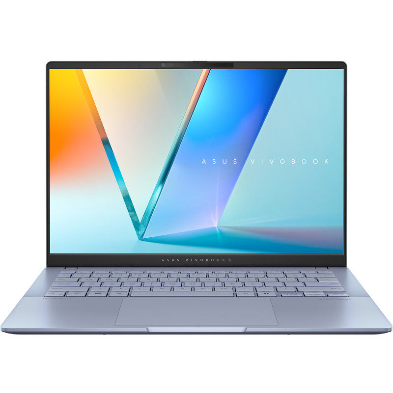 Laptop Vivobook S 14 OLED S5406SA-QD104X 14 inch FHD+ Intel Core Ultra 5 226V 16GB LPDDR5X 1TB SSD Windows 11 Pro Mist Blue