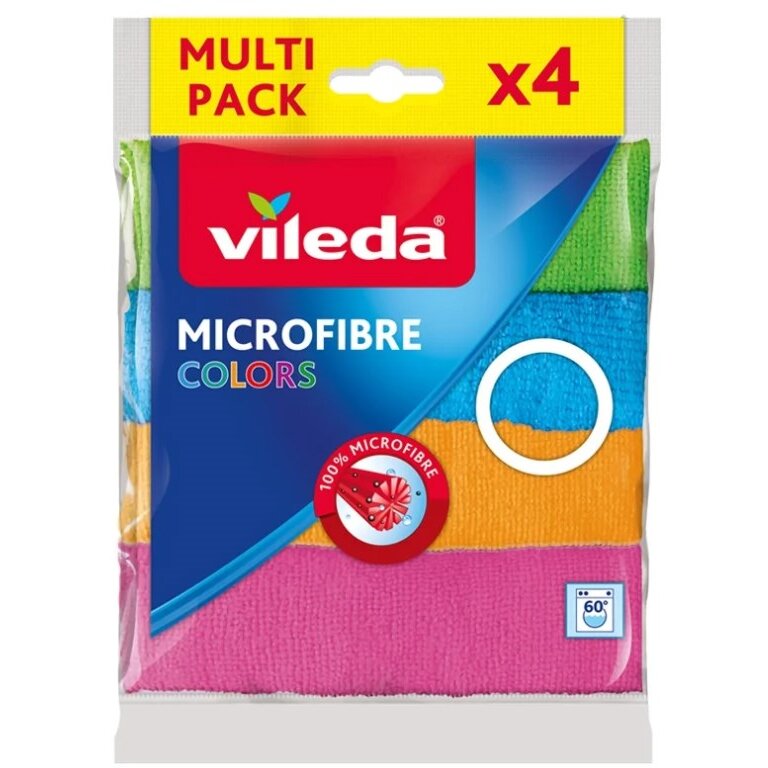 Laveta Microfibre Multi Pack Colors 4pc