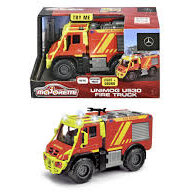 Majorette Masina De Pompieri Mercedes Unimog u530 Cu Sunete Si Lumini Rosu