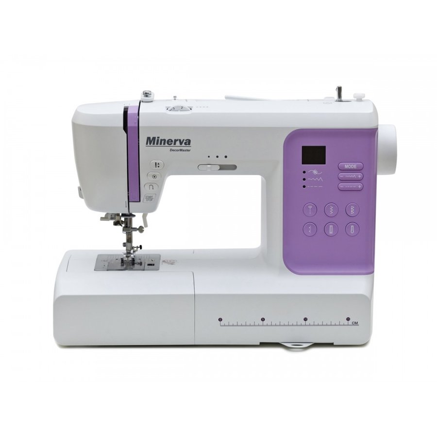 Masina de Cusut Digitala Decormaster 80 Programe 800 imp/min 70W White Purple