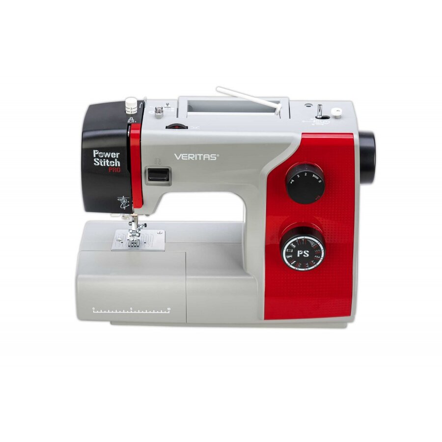 Masina de cusut Electromecanica Power Stitch Pro 17 Programe 850 imp/Min 90W Red Silver