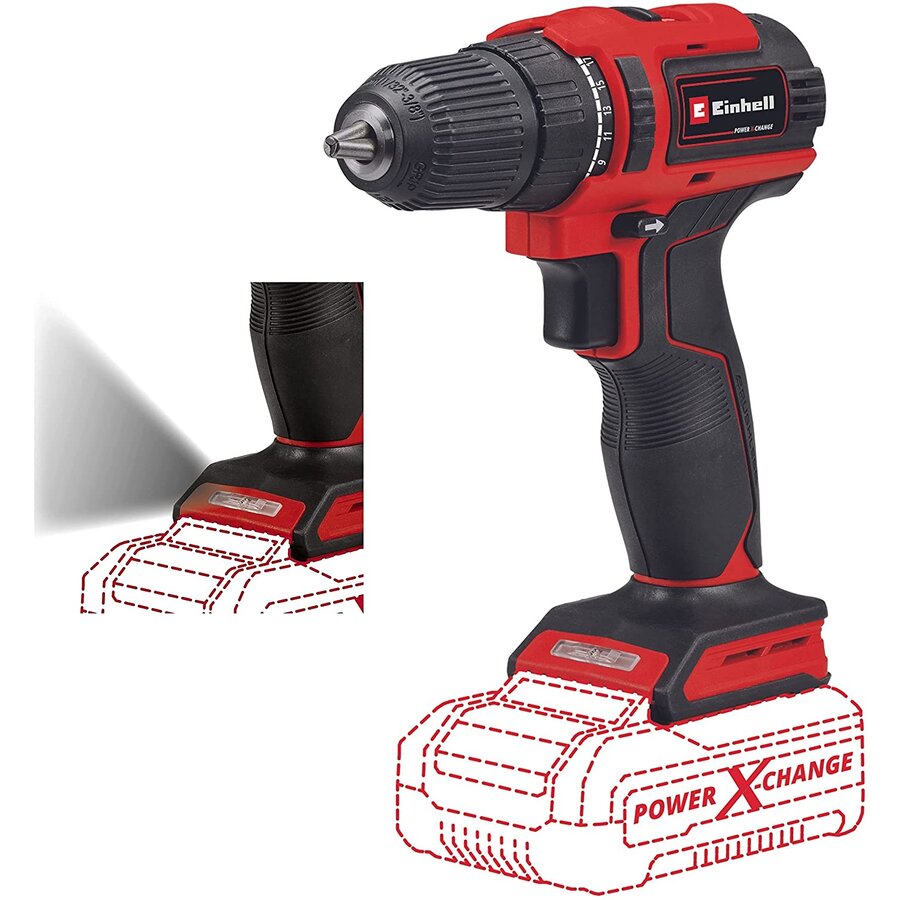 Masina de gaurit Cordless Drill TE-CD 18/40 Li BL - S (red/black, without battery and charger)