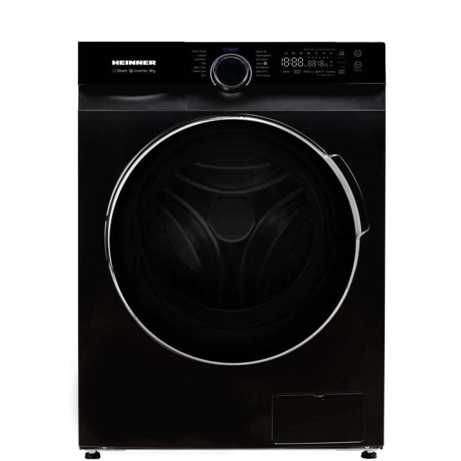 Masina de Spalat Rufe HWM-M914IVKBA+++ 9Kg 1400Rpm Clasa A 14 Programe Negru Mat