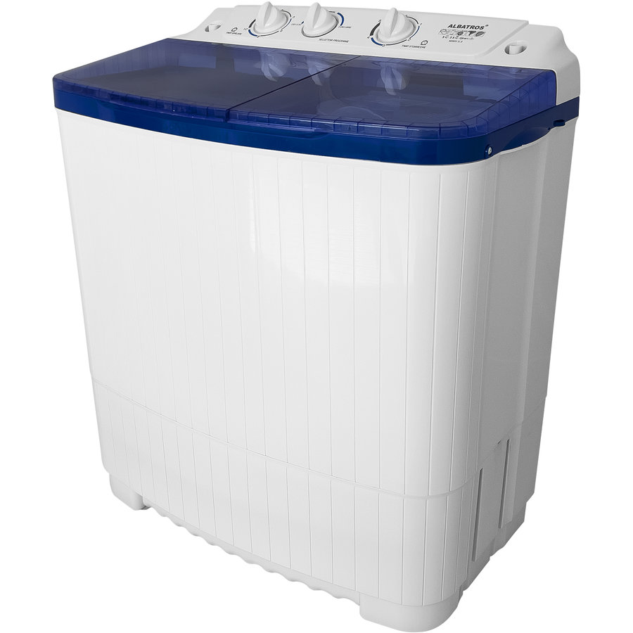 Masina De Spalat Semiautomata WMS5.3 48L 5kg Alb/Albastru