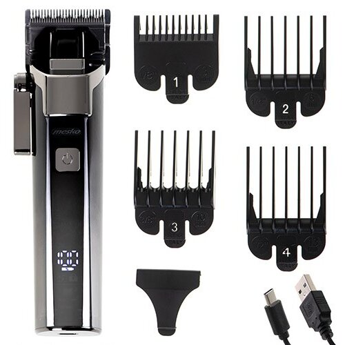 Masina de Tuns MS 2842 Display LCD IPX6 Negru/Argintiu