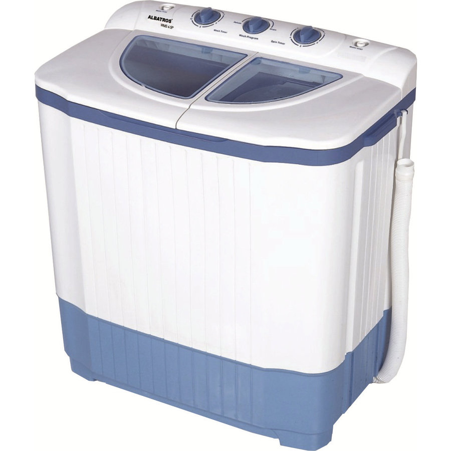 Masina Spalat Rufe Semiautomata WMS4.5P Capacitate Rufe Spalare 4.2kg Stoarcere 3kg Alb/Albastru