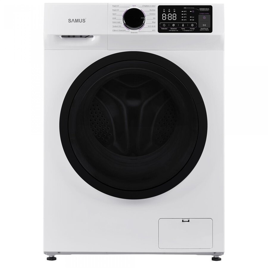 Masina Spalat Rufe WSNDI-9141 9kg 1400 rot/min Alb