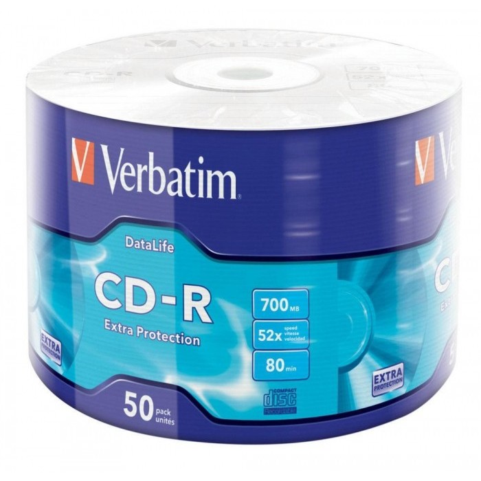 Mediu optic CD-R 52X 700MB 50PK SHRINK