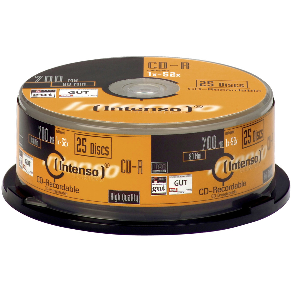 Mediu optic CD-R 700MB 25 bucati