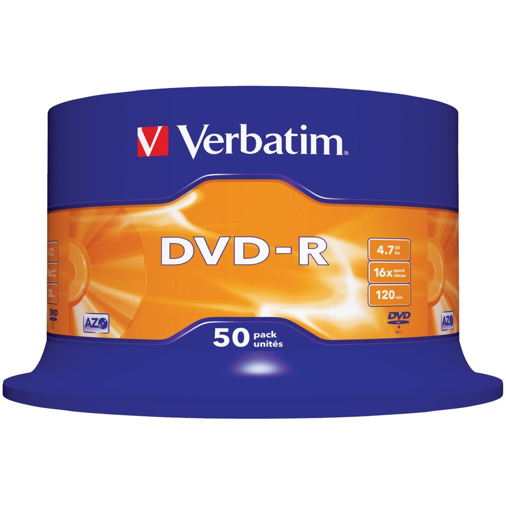 Mediu optic DVD-R 4.7GB 16x spindle 50 bucati